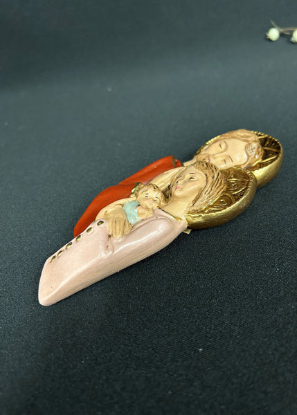 Holy Family Silhouette Plaque