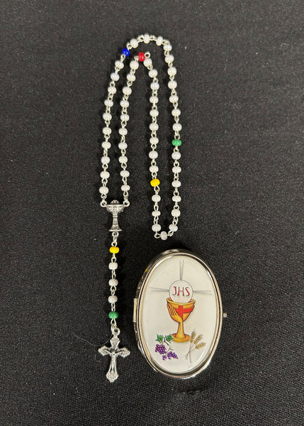 First Communion Children's Rosary Gift Set