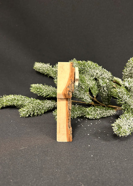 Lasercut Holy Family in Stable