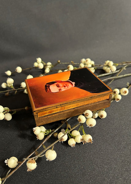 Blessed Michael McGivney Wood Keepsake Box