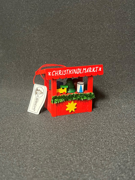 German "Christkindlmarkt" Toy Market Ornament