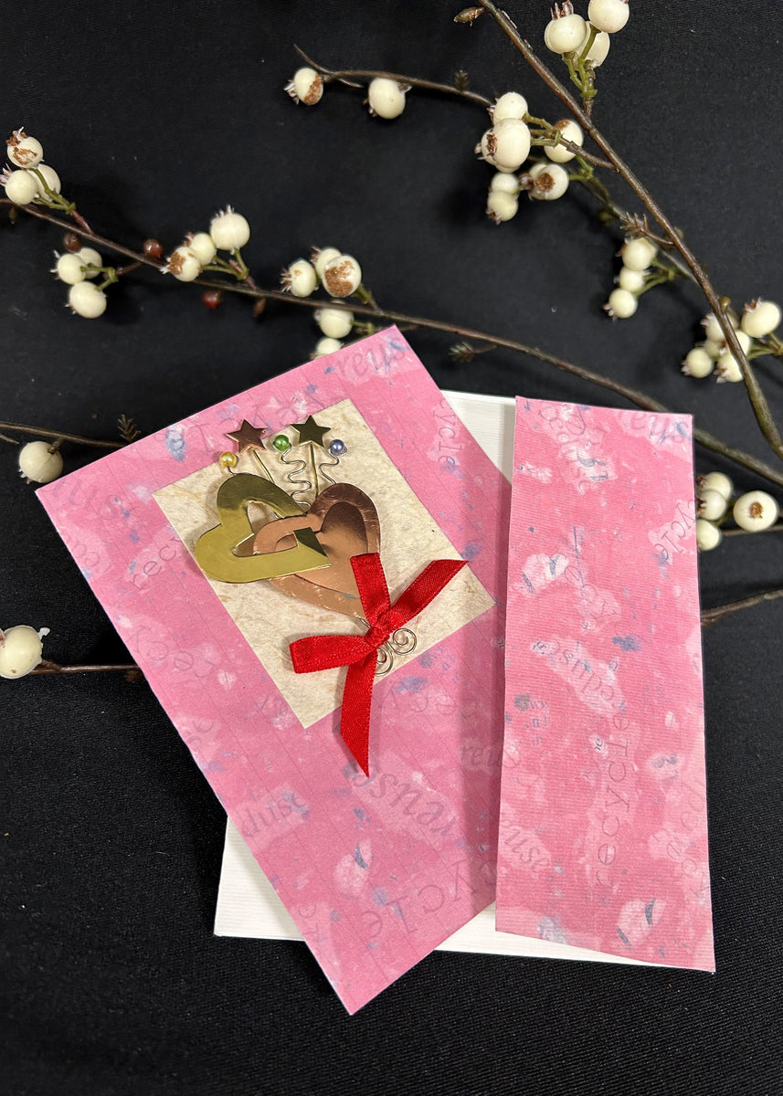 Mixed Metal Heart Brooch Pin with Card – McGivney Center Gift Shop