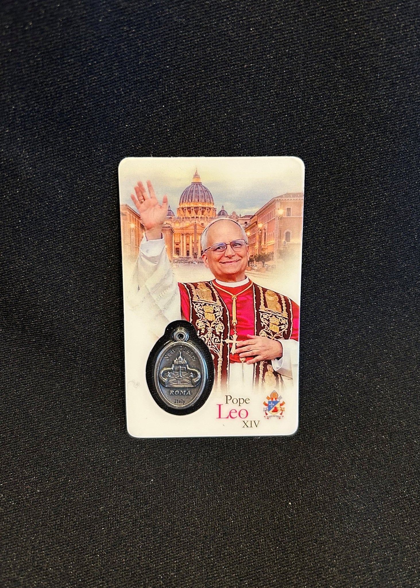 Pope Leo XIV Prayer Card