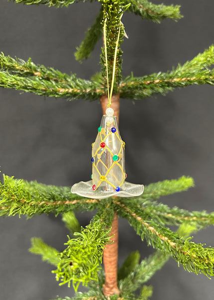Austrian Glass Bell Ornament