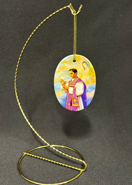 Blessed Michael McGivney Ceramic Ornament