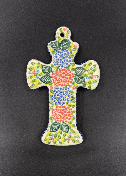 Polish Pottery Cross