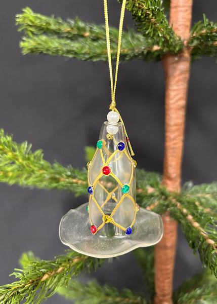 Austrian Glass Bell Ornament