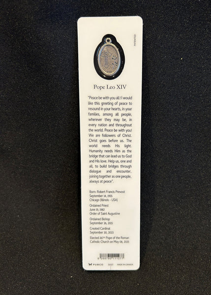 Pope Leo XIV Bookmark