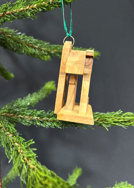 Olivewood Grotto Nativity Ornament