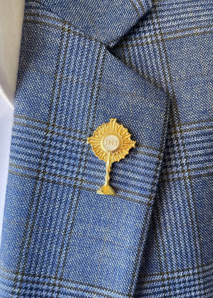 Monstrance Lapel Pin