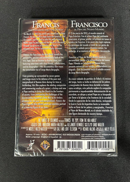Francis Pope of the New World DVD