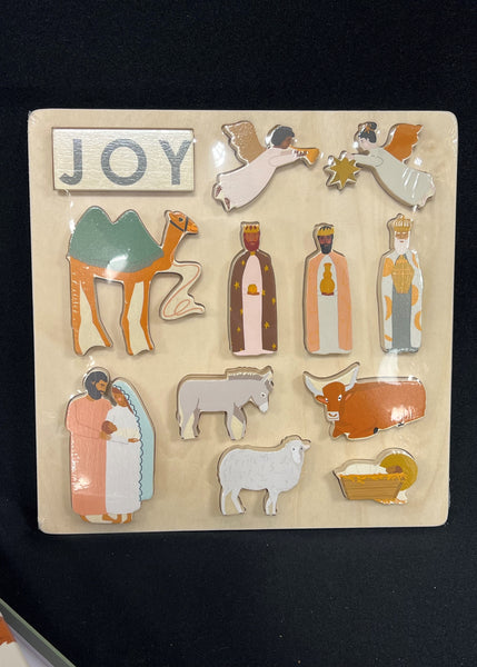 Wooden Nativity Puzzle