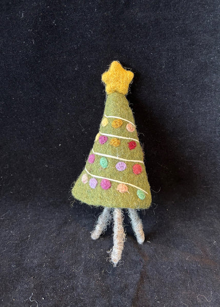 Felt Standing Christmas Tree