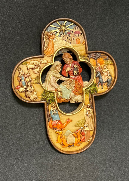 Christmas Nativity Cross