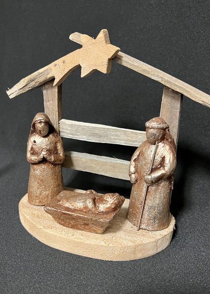 Driftwood Nativity
