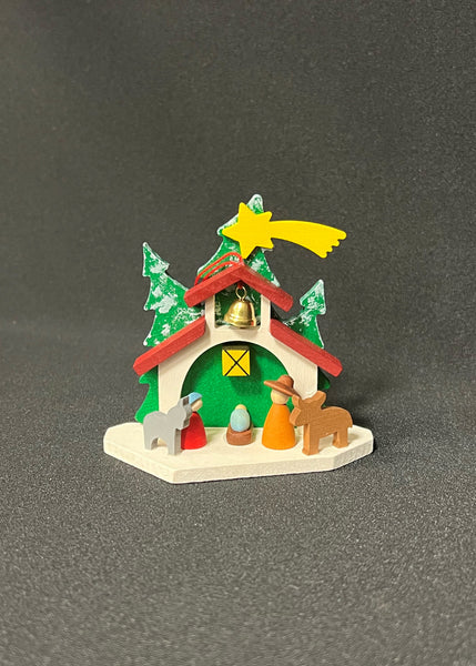 German Chapel Nativity Ornament