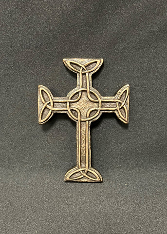 Bronze Celtic Cross of Faith