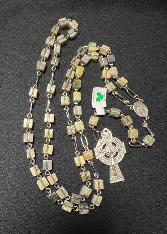 Connemara Marble Irish Rosary Beads