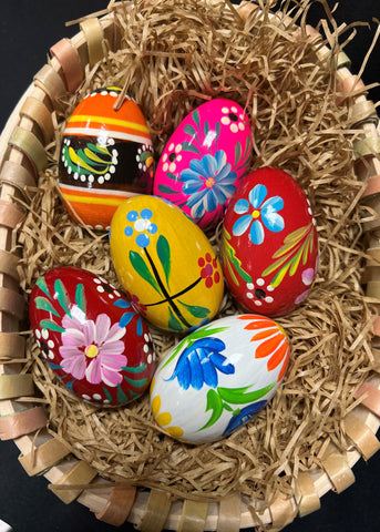 Polish Easter Eggs- Set of 6