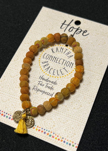 Hope Kantha Connection Bracelet