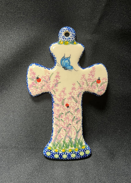 Polish Pottery Cross