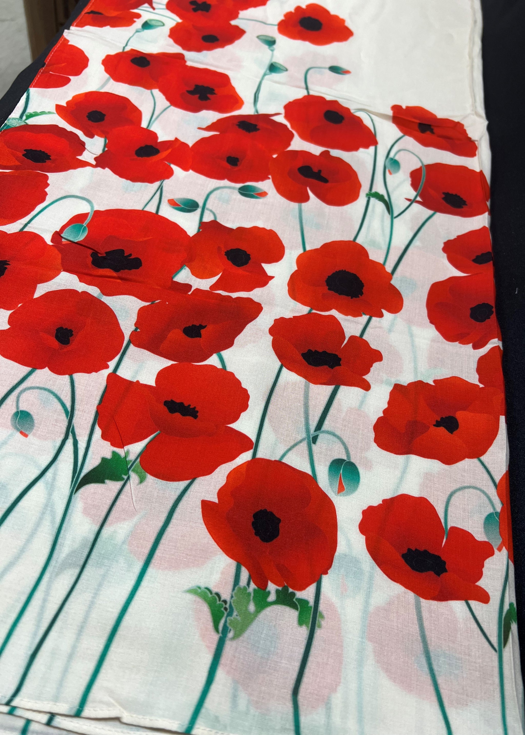 Poppy Scarf – McGivney Center Gift Shop