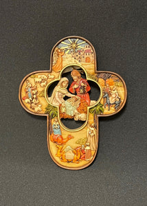 Christmas Nativity Cross