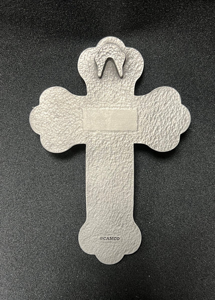 Pewter Cross for wall hanging decoration