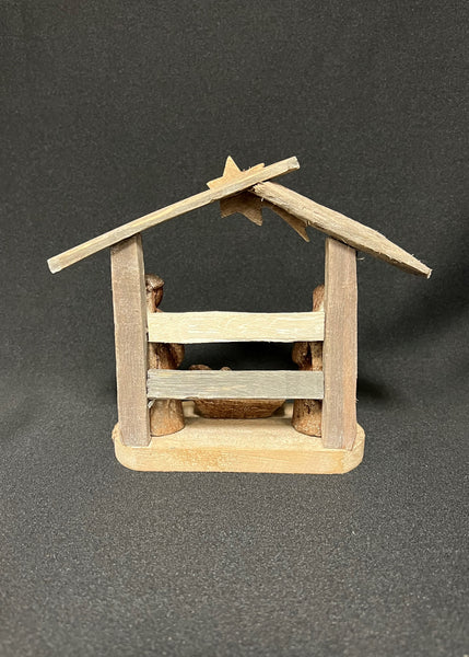 Rear Driftwood Nativity